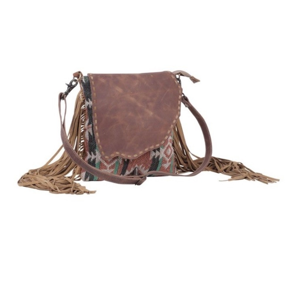Myra Willow Concealed Bag with Fringe New With Tags Cowgirl Leather NWT - Picture 2 of 10